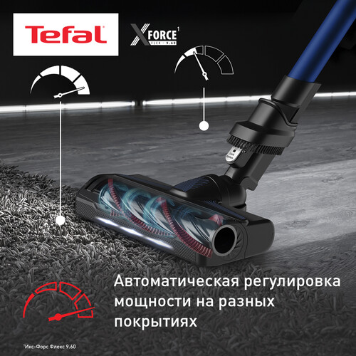 Купить Пылесос  вертикальный  Tefal TY20C4WO  черный  5604090. Характеристики, отзывы и цены в Донецке