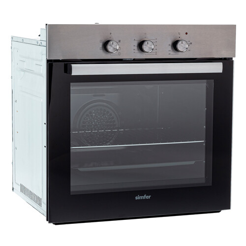 Купить Электрический духовой шкаф Simfer B6EM16001 серебристый  5341742. Характеристики, отзывы и цены в Донецке