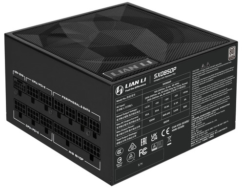 Купить Блок питания LIAN LI SX 850P [G9P.SX0850P.B000.RU] черный  5640690. Характеристики, отзывы и цены в Донецке