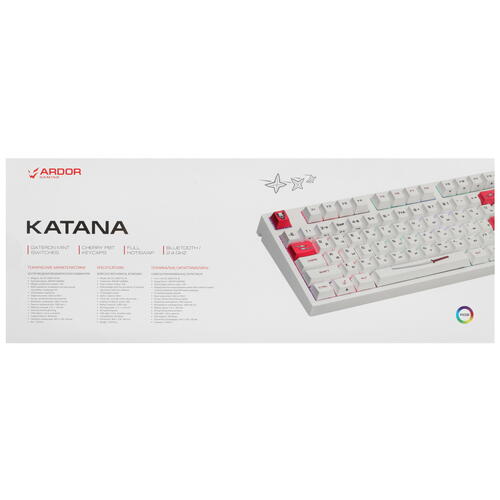 Купить Клавиатура  проводная + беспроводная ARDOR GAMING Katana  5401631. Характеристики, отзывы и цены в Донецке