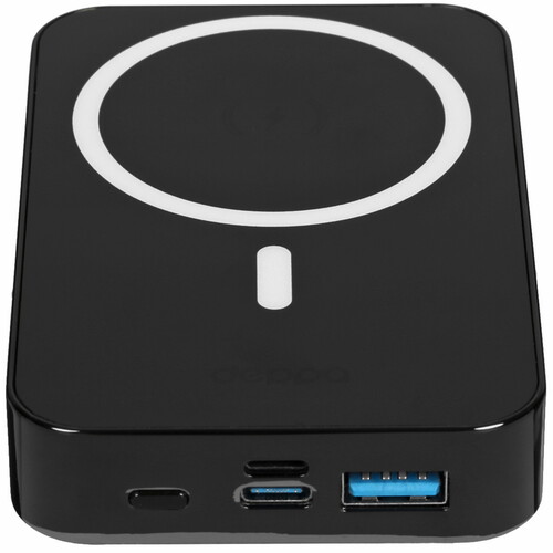 Купить Портативный аккумулятор DEPPA NRG MagSafe черный  5475911. Характеристики, отзывы и цены в Донецке