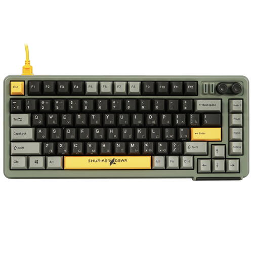Купить Клавиатура проводная + беспроводная Shurikey Gear Saizo SZB81 Theme 001 [S03A001B002C1D01E007]  5415374. Характеристики, отзывы и цены в Донецке