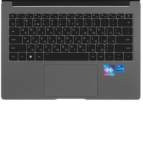 Купить 14" Ноутбук HONOR MagicBook X 14 2024 Pro Fermi-G5851A серый  5448004. Характеристики, отзывы и цены в Донецке