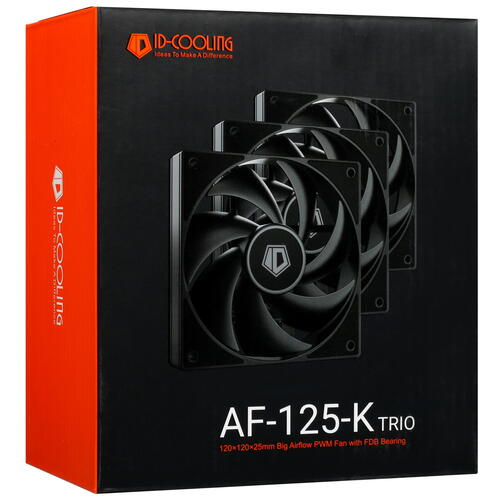 Купить Комплект вентиляторов ID-COOLING AF Series  5431227. Характеристики, отзывы и цены в Донецке