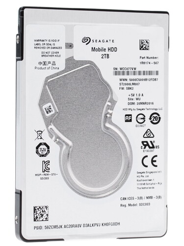 Купить 2 ТБ Жесткий диск Seagate Mobile [ST2000LM007]  7967637. Характеристики, отзывы и цены в Донецке