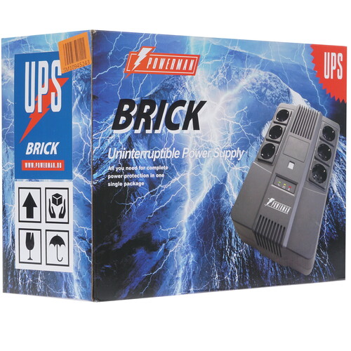 Купить ИБП Powerman BRICK 600  7982031. Характеристики, отзывы и цены в Донецке