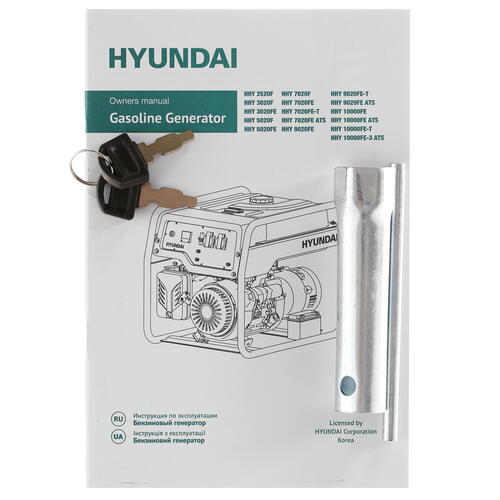 Купить Электрогенератор   бензиновый Hyundai HHY 3020FE  1289224. Характеристики, отзывы и цены в Донецке