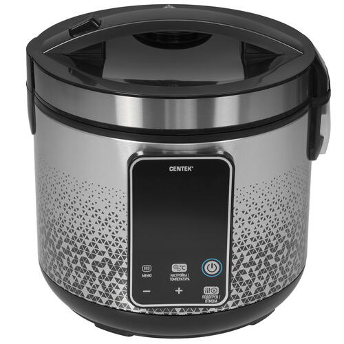 Купить Мультиварка Centek CT-1499 серебристый  9055076. Характеристики, отзывы и цены в Донецке