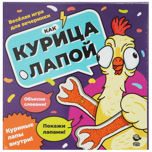 Купить Игра настольная "Как курица лапой"  5428480. Характеристики, отзывы и цены в Донецке