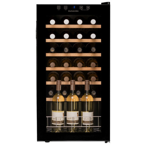 Купить Винный шкаф Dunavox DXFH-28.88 черный  5342473. Характеристики, отзывы и цены в Донецке