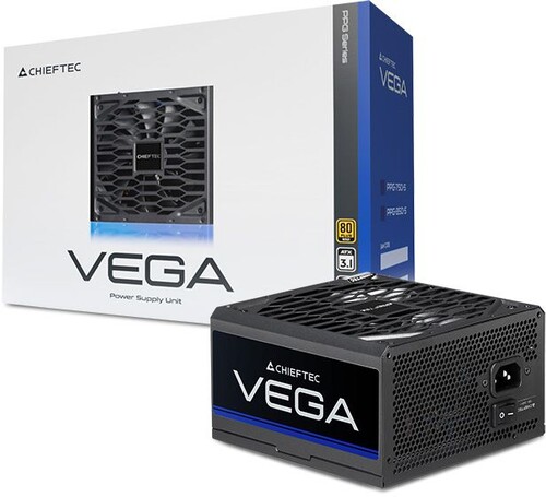 Купить Блок питания Chieftec Vega 750W  9227559. Характеристики, отзывы и цены в Донецке