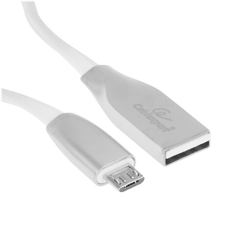 Купить Кабель круглый Cablexpert micro USB - USB 2.0 Type-A белый 1.8 м  5485495. Характеристики, отзывы и цены в Донецке