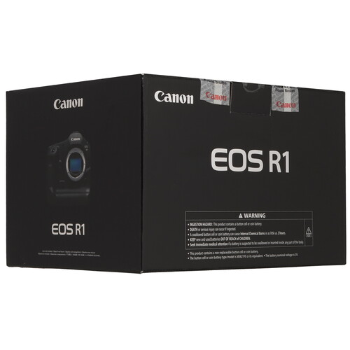 Купить Беззеркальный фотоаппарат Canon EOS R1 Body черный  5620614. Характеристики, отзывы и цены в Донецке