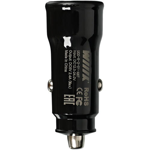 Купить Автомобильное ЗУ WIIIX UCC-5-2-01-ANT черный  5425187. Характеристики, отзывы и цены в Донецке