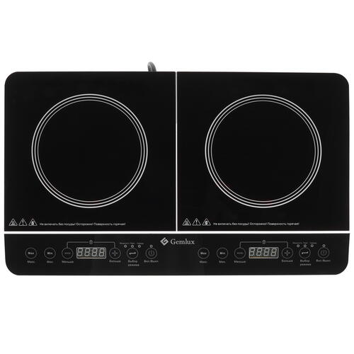 Купить Плита компактная электрическая Gemlux GL-IP-22L черный  1134059. Характеристики, отзывы и цены в Донецке
