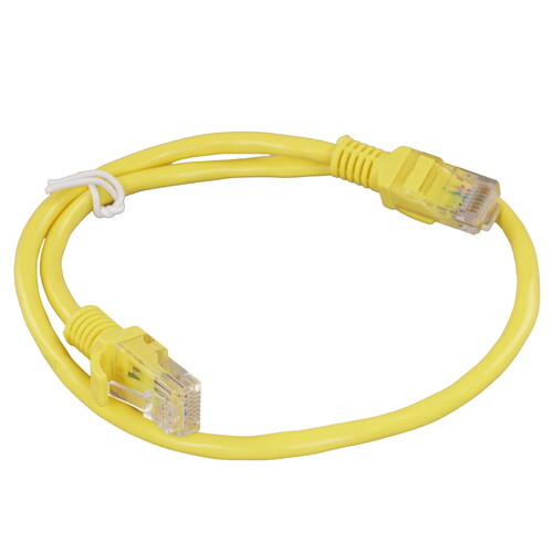 Купить Патч-корд Cablexpert PP12-0.5M/Y  9154477. Характеристики, отзывы и цены в Донецке