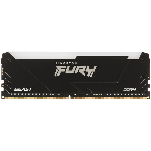 Купить Оперативная память Kingston FURY Beast Black RGB [KF432C16BB12A/16WP] 16 ГБ  5638520. Характеристики, отзывы и цены в Донецке