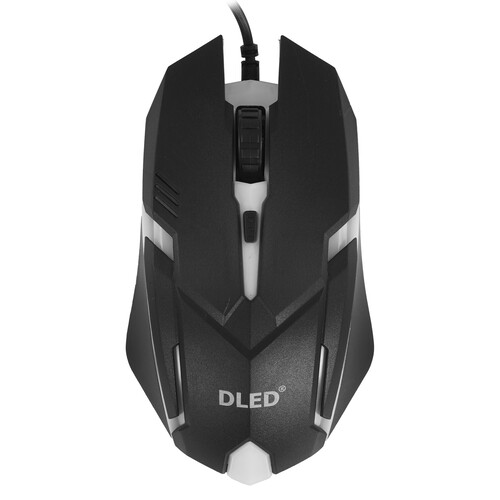 Купить Мышь проводная DLED SW-GM1103 [10621] черный  9174998. Характеристики, отзывы и цены в Донецке