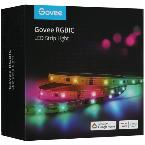Купить Светодиодная лента Govee RGBIC Basic Wi-Fi + Bluetooth LED Strip Lights  5488130. Характеристики, отзывы и цены в Донецке
