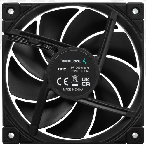 Купить Комплект вентиляторов DEEPCOOL FD12 [R-FD12-BKNPN3-G] черный  5496092. Характеристики, отзывы и цены в Донецке