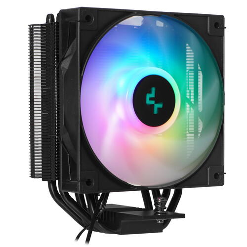 Купить Кулер для процессора DEEPCOOL AG400 BK ARGB [R-AG400-BKANMC-G-2]  5056013. Характеристики, отзывы и цены в Донецке