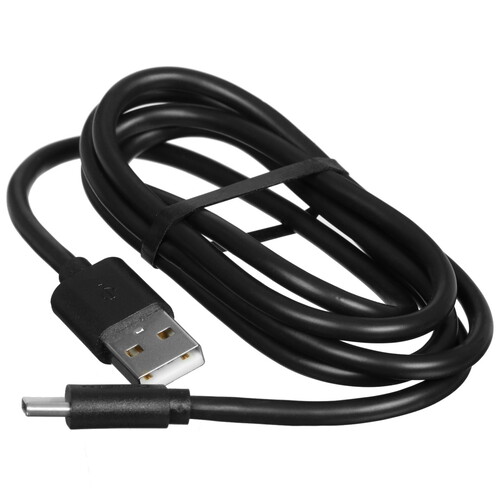 Купить Кабель круглый Olmio USB Type-C - USB 2.0 Type-A черный 1 м  5466503. Характеристики, отзывы и цены в Донецке