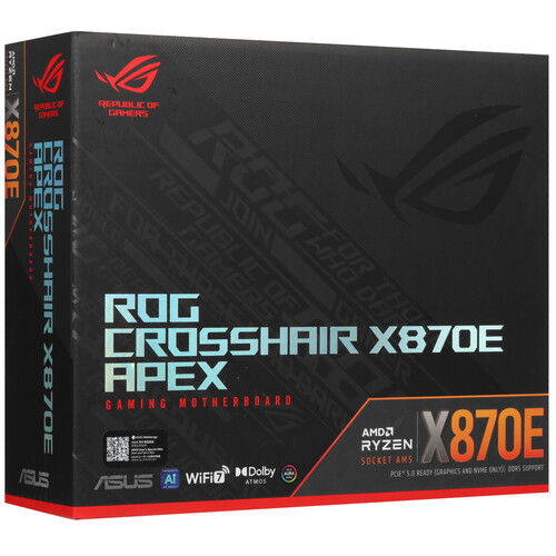 Купить Материнская плата ASUS ROG CROSSHAIR X870E APEX  5631992. Характеристики, отзывы и цены в Донецке