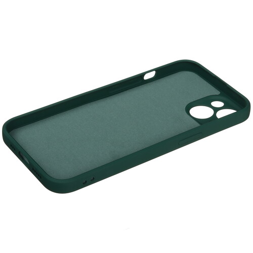 Купить Накладка  BoraSCO Microfiber Case для Apple iPhone 13 зеленый  5601816. Характеристики, отзывы и цены в Донецке