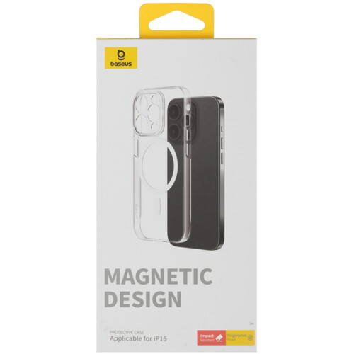 Купить Накладка  Baseus Crystal Series для Apple iPhone 16 прозрачный  5623941. Характеристики, отзывы и цены в Донецке