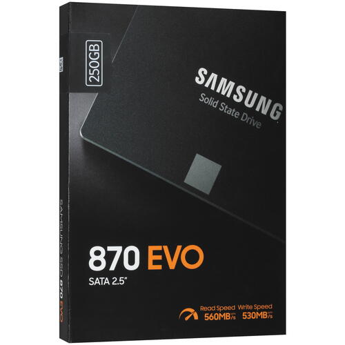 Купить 250 ГБ 2.5" SATA накопитель Samsung 870 EVO  5063416. Характеристики, отзывы и цены в Донецке