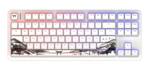 Купить Клавиатура проводная + беспроводная Red Square Alumix TKL Wireless Satori  5612316. Характеристики, отзывы и цены в Донецке