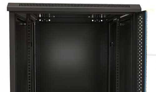 Купить Шкаф коммутационный Hyperline TWB-2766-SR-RAL9004  8193863. Характеристики, отзывы и цены в Донецке