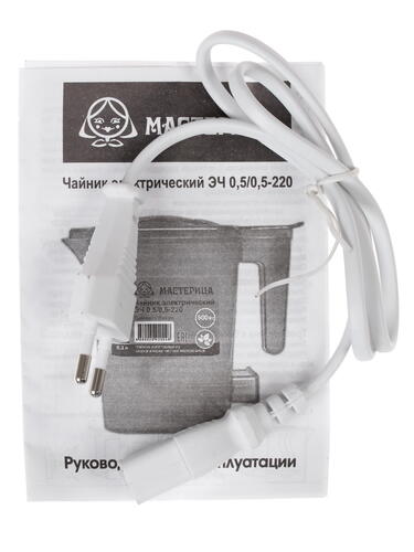 Купить Электрочайник Мастерица ЭЧ 0,5/0,5-220С фиолетовый  1051755. Характеристики, отзывы и цены в Донецке