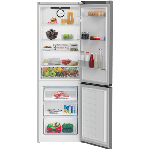 Купить Холодильник с морозильником   Beko B3RCNK362HG серый  9123219. Характеристики, отзывы и цены в Донецке
