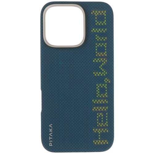 Купить Накладка  Pitaka Tactile Woven Case для Apple iPhone 16 Pro синий  5616077. Характеристики, отзывы и цены в Донецке