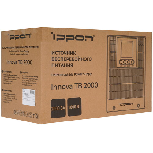 Купить ИБП Ippon Innova TB 2000  9233336. Характеристики, отзывы и цены в Донецке