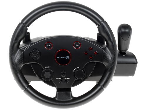 Купить Руль Artplays Street Racing Wheel Turbo C900 черный  1220699. Характеристики, отзывы и цены в Донецке
