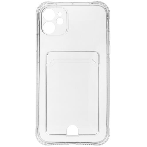 Купить Накладка  Aceline Pocket для Apple iPhone 11 прозрачный  5088049. Характеристики, отзывы и цены в Донецке