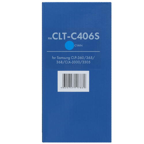 Купить Картридж лазерный NV Print CLT-C406S голубой, с чипом  7981200. Характеристики, отзывы и цены в Донецке