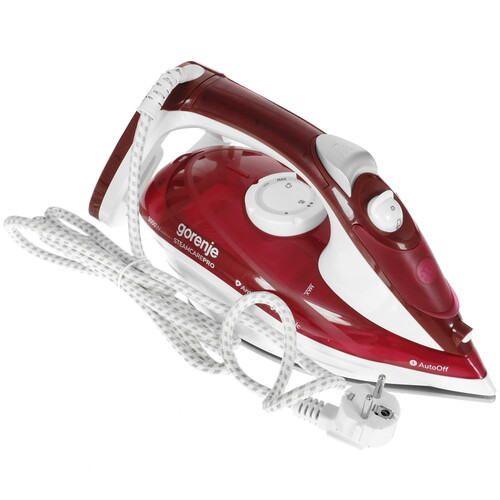 Купить Утюг Gorenje SIH3000RBC красный  5308362. Характеристики, отзывы и цены в Донецке