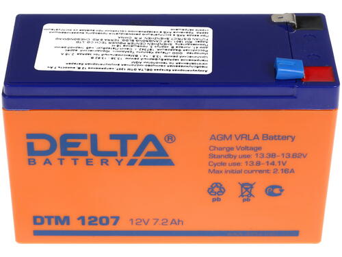 Купить Аккумуляторная батарея для ИБП Delta DTM 1207  1104691. Характеристики, отзывы и цены в Донецке