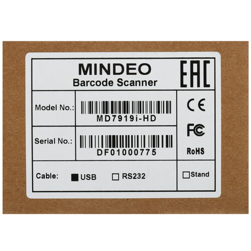 Купить Сканер штрих-кода Mindeo MultiScan MD7919  9122784. Характеристики, отзывы и цены в Донецке