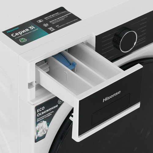 Купить Стирально-сушильная машина Hisense WD3I8043BWF2 белый  9281300. Характеристики, отзывы и цены в Донецке