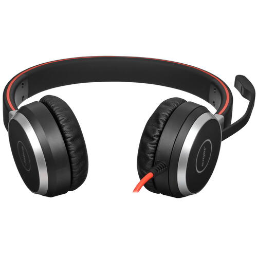Купить Проводные наушники Jabra Evolve 40 MS Stereo черный  5440354. Характеристики, отзывы и цены в Донецке