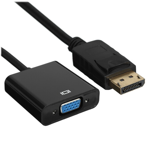 Купить Переходник однонаправленный Aceline DisplayPort - VGA, 0.2 м  9084910. Характеристики, отзывы и цены в Донецке