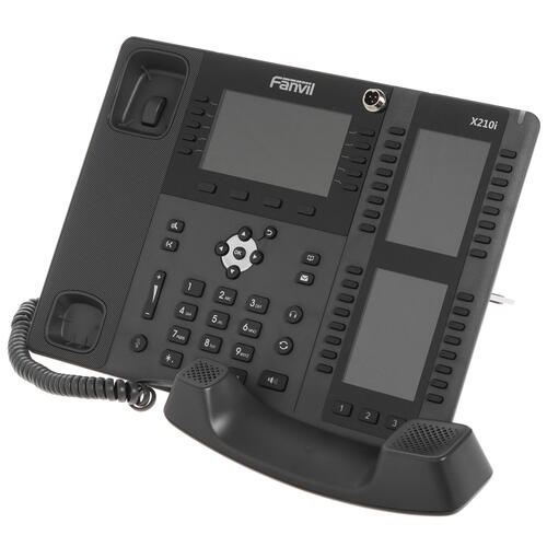 Купить Телефон VoIP Fanvil X210i черный  1629274. Характеристики, отзывы и цены в Донецке