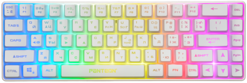 Купить Клавиатура проводная Panteon M2 [PANTEON M2 White]  5483709. Характеристики, отзывы и цены в Донецке