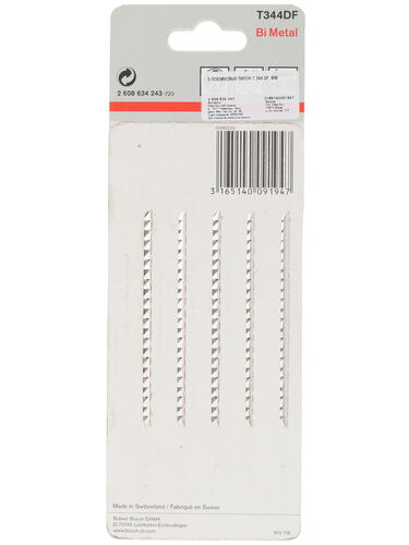 Купить Пилки для лобзика Bosch 2608634243  1178068. Характеристики, отзывы и цены в Донецке