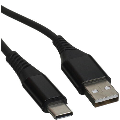 Купить Кабель круглый DEXP USB Type-C - USB 2.0 Type-A черный 1 м  1285492. Характеристики, отзывы и цены в Донецке