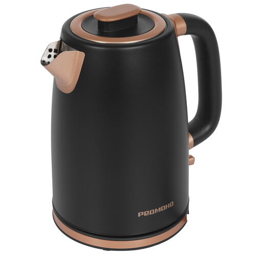 Купить Электрочайник РЕДМОНД KM240 черный  9168430. Характеристики, отзывы и цены в Донецке